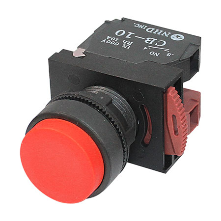 Botão De Pressão De 22mm-2 - NPB22-E11R